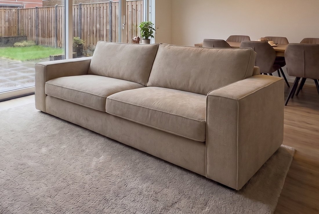 3 zits bank Blaricum 3 Zits in beige – foto 2 – A-meubel
