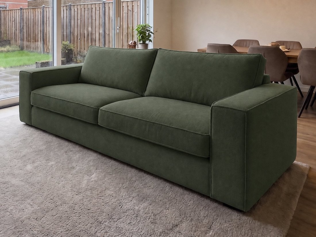 Blaricum 3 Zits in groen – kleurimpressie – A-meubel