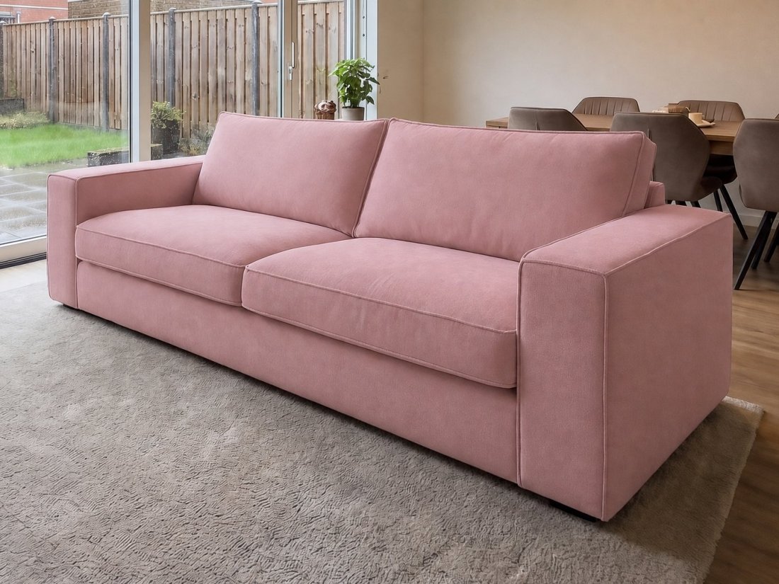 Blaricum 3 Zits in roze – kleurimpressie – A-meubel