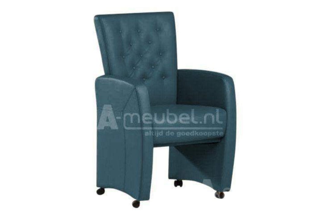 Stoel Carina – wit eetkamerstoel – A-meubel