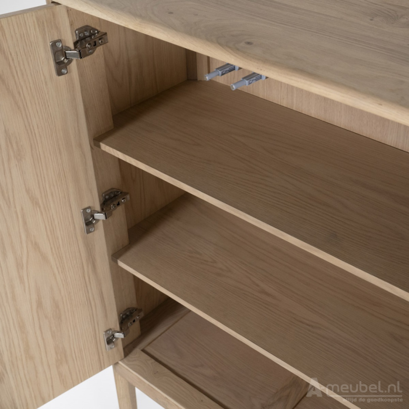 Boekenkast Harvey - Naturel - 96132 90cm – foto 11 – A-meubel