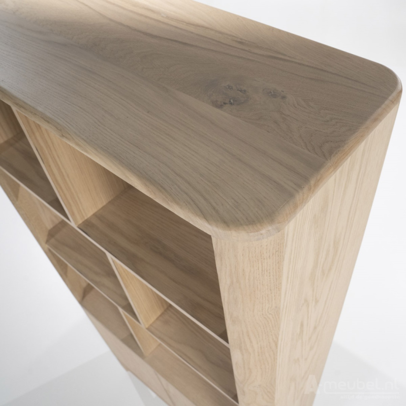 Boekenkast Harvey - Naturel - 96132 90cm – foto 4 – A-meubel