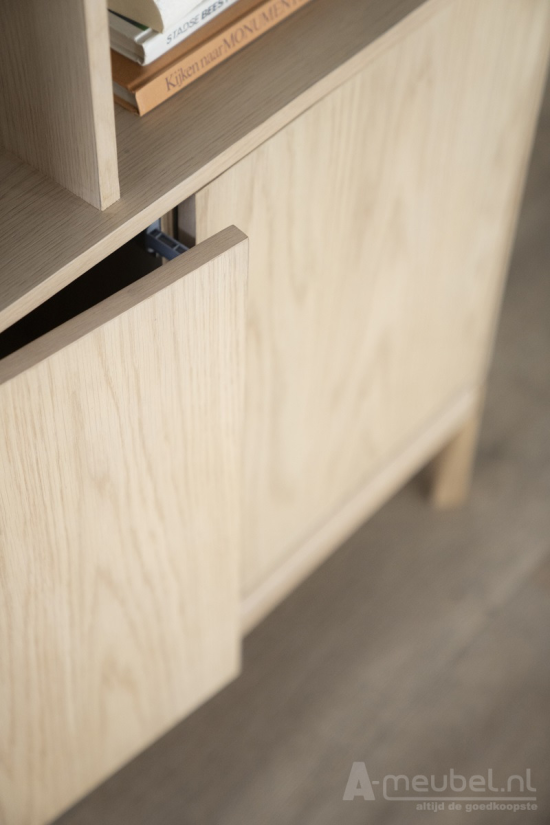 Boekenkast Harvey - Naturel - 96132 90cm – foto 6 – A-meubel