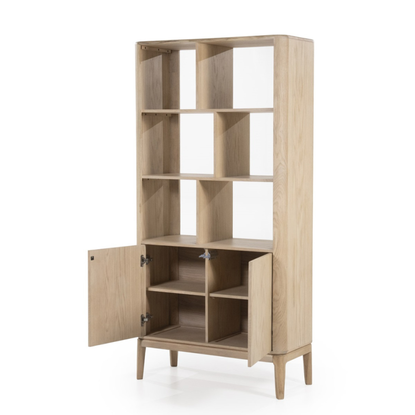 Boekenkast Harvey - Naturel - 96132 90cm – foto 3 – A-meubel