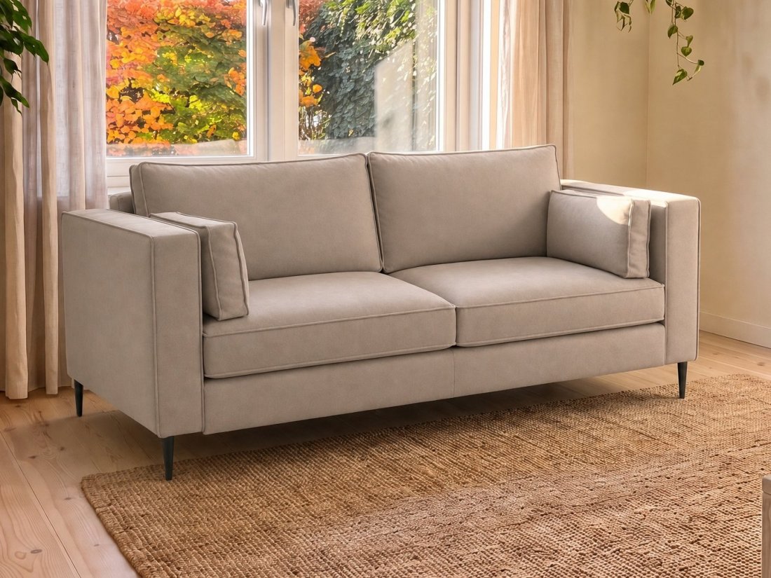 Borne 2 Zits in taupe – kleurimpressie – A-meubel