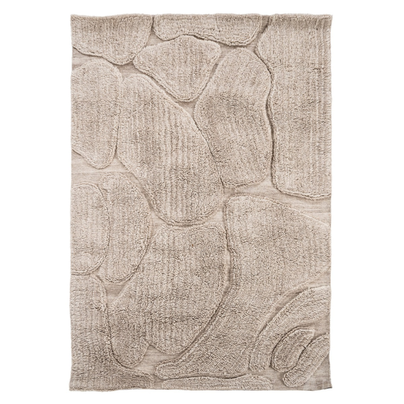 Carpet Kala 160x230cm - Taupe - 230278 – A-meubel