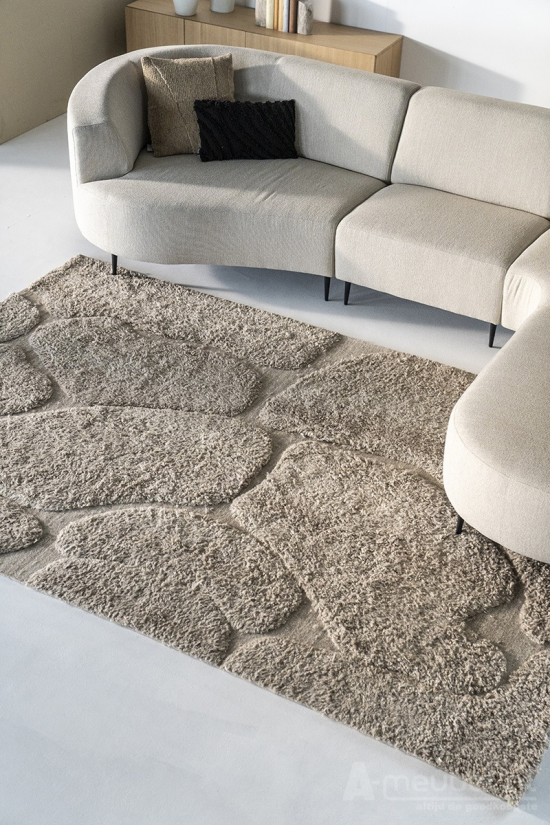 Carpet Kala 200x300cm - Taupe - 230280 – foto 3 – A-meubel