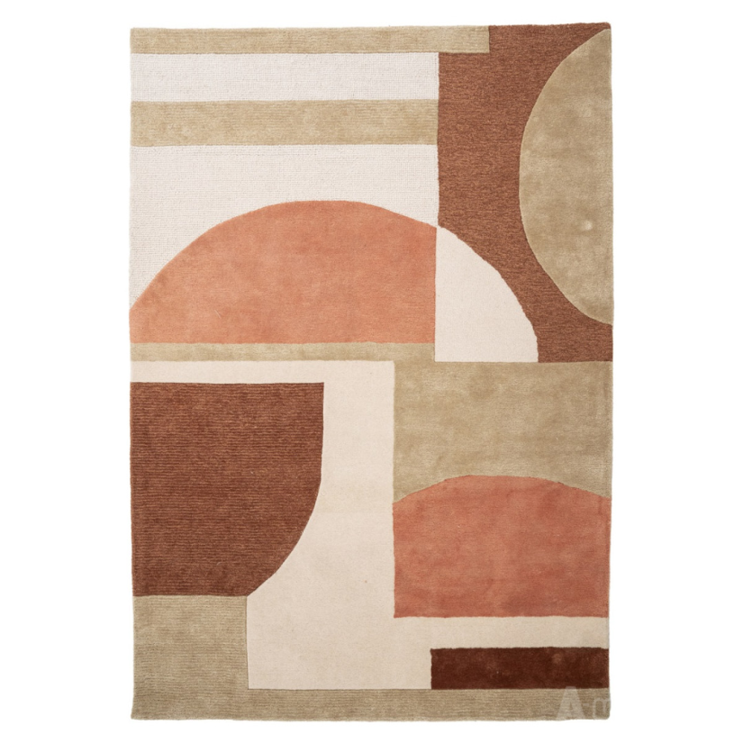 Carpet Kazi 190x290cm - Terracotta - 240038 – A-meubel