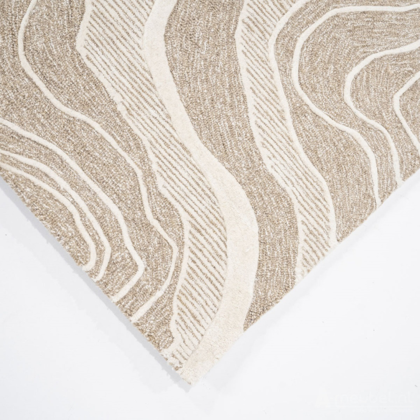 Carpet Soil 160x230cm - Beige - 230281 – foto 2 – A-meubel