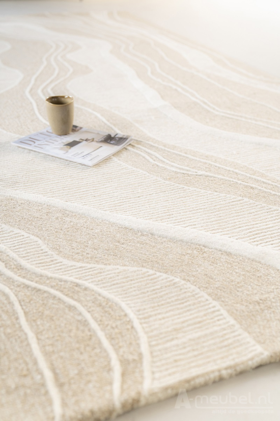 Carpet Soil 190x290cm - Beige - 230282 – foto 4 – A-meubel