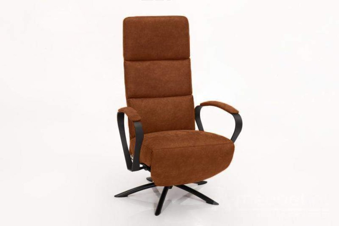 Relaxfauteuil Nieuwdorp – zwart relaxfauteuil – A-meubel