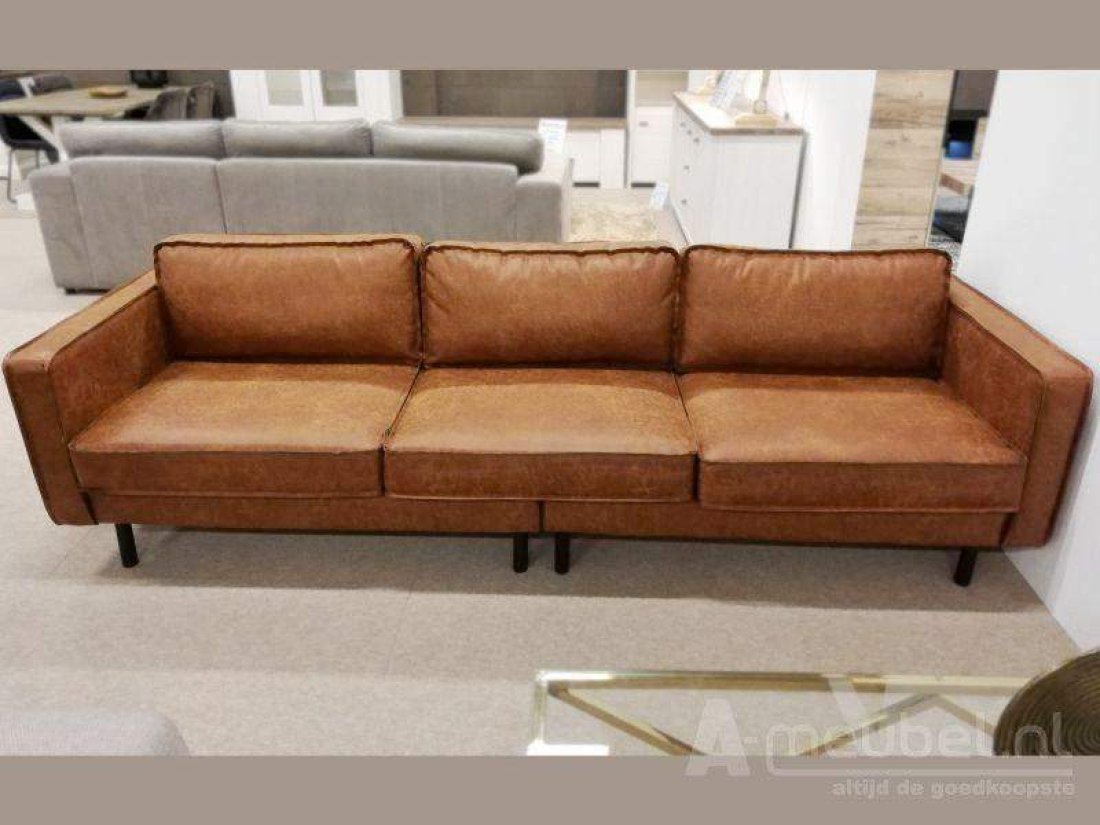 Westervoort Bank Xl in cognac – A-meubel