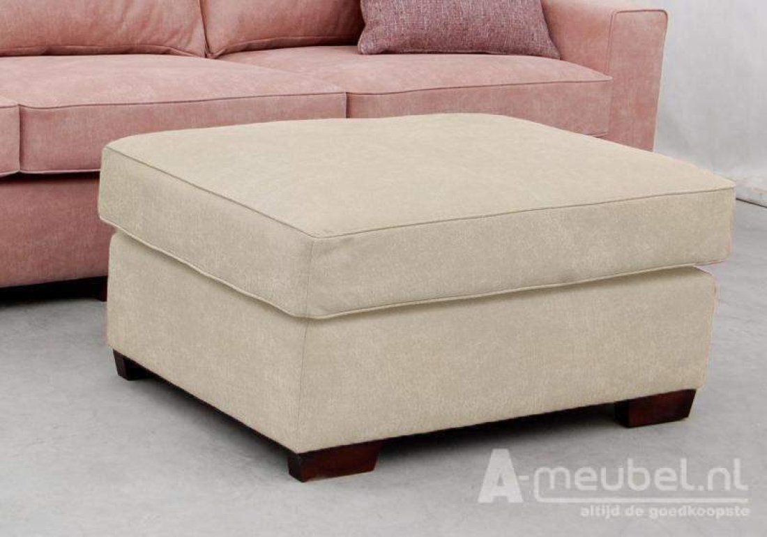 Venlo Hocker Klein Creme – A-meubel
