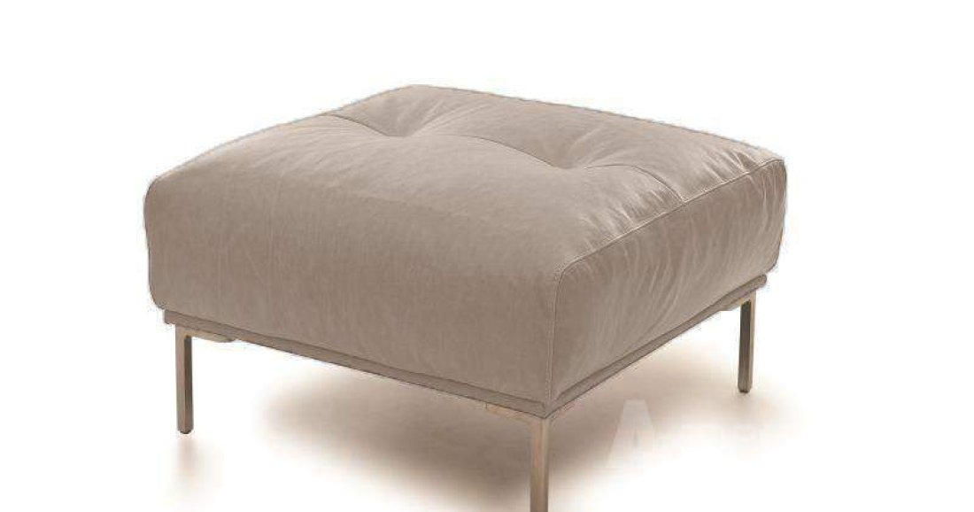 Bern Hocker 70x70cm Creme – A-meubel