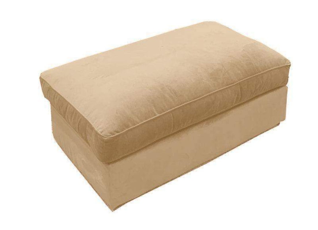 Oudenbosch Hocker B96 x D96 x H42cm Creme – A-meubel