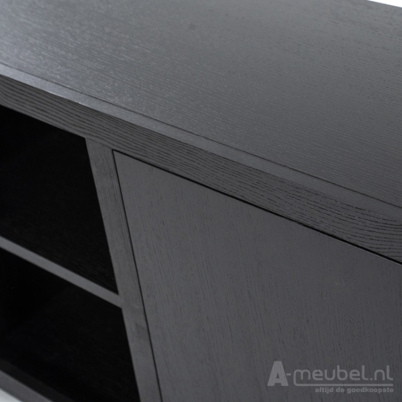 Dressoir Helsinki - 200cm - Zwart - 95722 – foto 4 – A-meubel