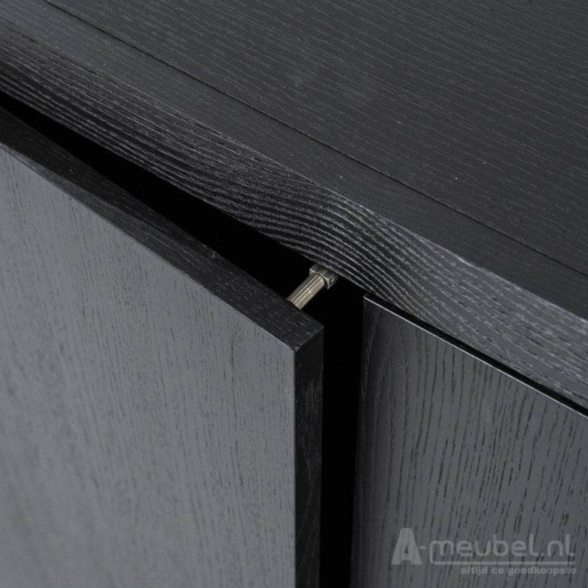 Dressoir Helsinki - 200cm - Zwart - 95722 – foto 6 – A-meubel