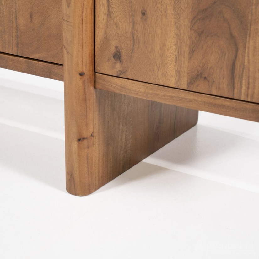 Dressoir Julian 4-deurs - Bruin - 95909 170cm – foto 8 – A-meubel