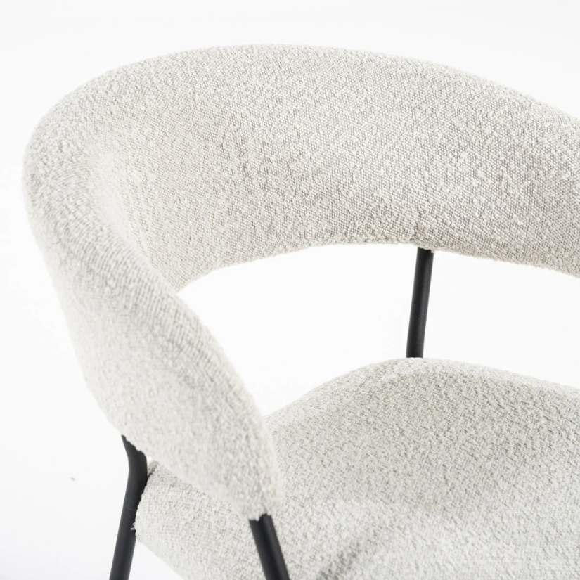 Eetkamerstoel Luka - Beige Copenhagen - 95791 57cm – foto 6 – A-meubel