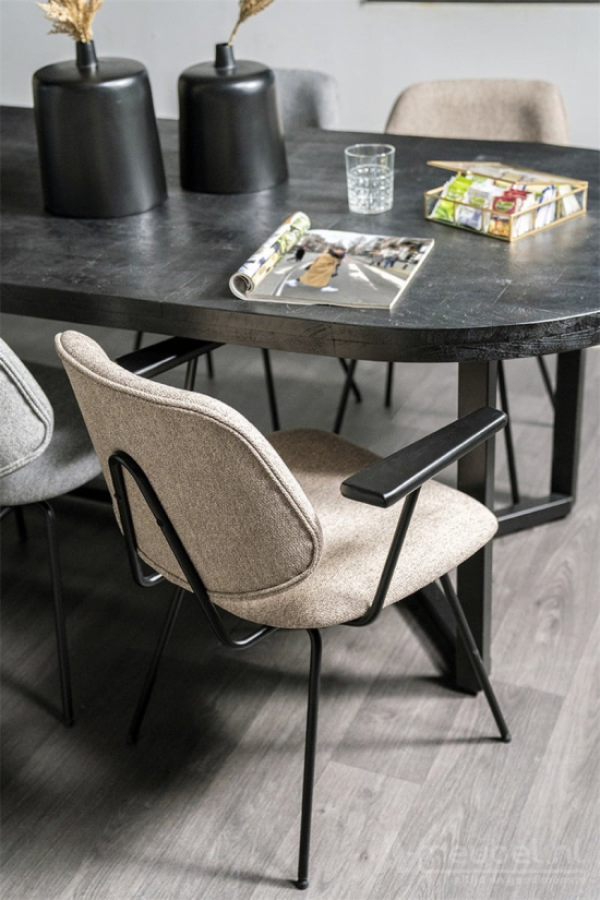 Armstoel Lynn - Beige Fletcher - 95572 62cm – foto 7 – A-meubel