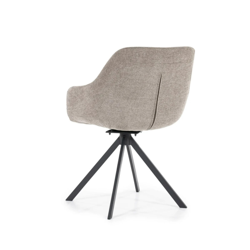 Eetkamerstoel Mamé - Bruin Houston - 95838 58cm – foto 3 – A-meubel