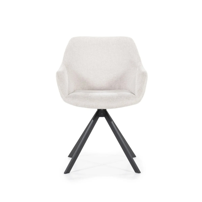 Eetkamerstoel Mamé - Beige Houston - 95840 58cm – foto 5 – A-meubel