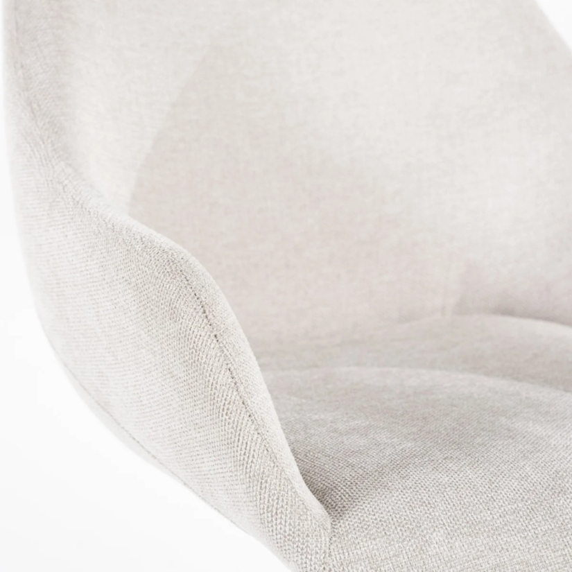 Eetkamerstoel Mamé - Beige Houston - 95840 58cm – foto 6 – A-meubel