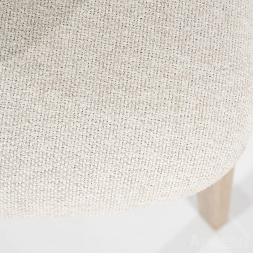 Eetkamerstoel Mikky Naturel hout - Beige Moon - 96174 51cm – foto 8 – A-meubel