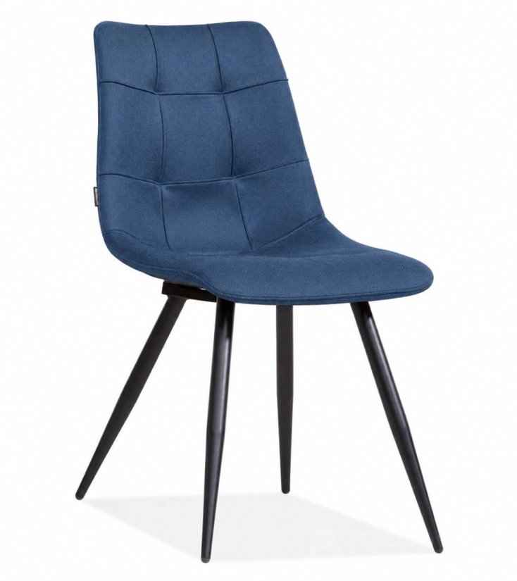 Eetkamerstoel Peak in blauw – kleurimpressie – A-meubel