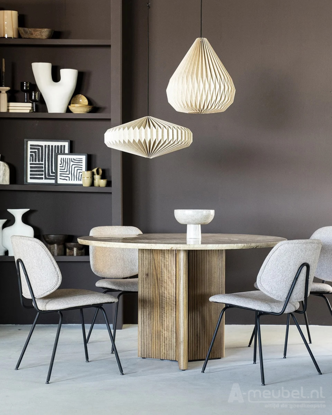 Eetkamerstoel Lynn - Grey Fletcher - 95568 49cm – foto 6 – A-meubel