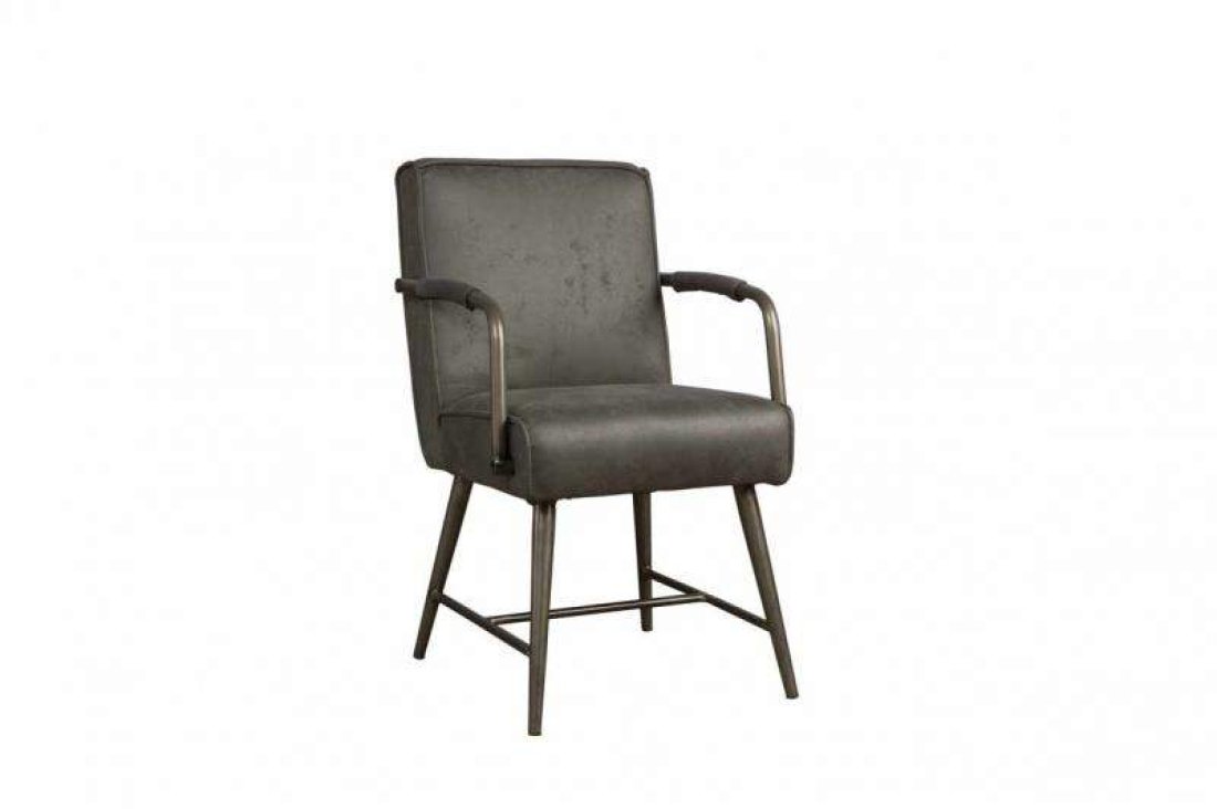 Stoel Belmonte Armchair – grijs eetkamerstoel – A-meubel