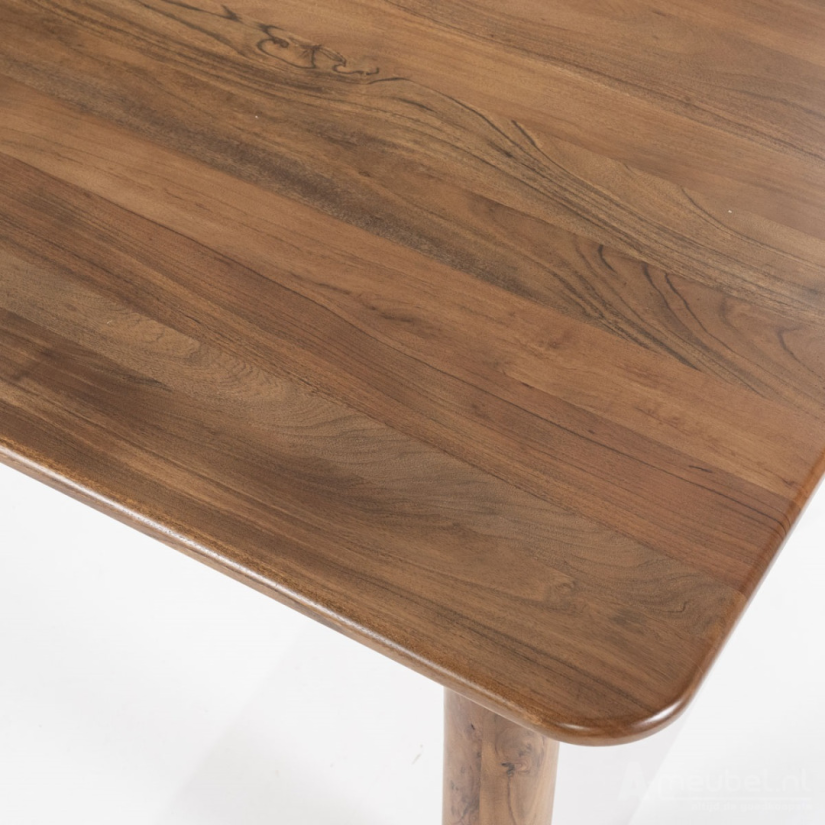 Eettafel Julian - 170cm - Bruin - 95913 – foto 10 – A-meubel