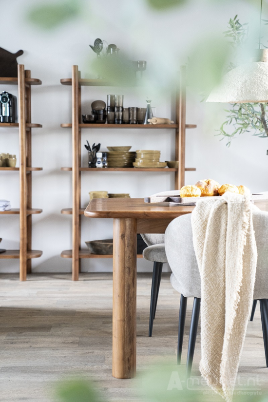Eettafel Julian - 170cm - Bruin - 95913 – foto 7 – A-meubel