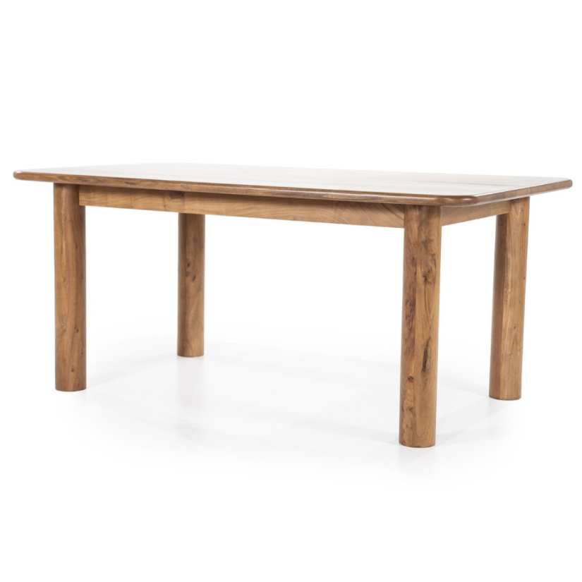 Eettafel Julian - 170cm - Bruin - 95913 – foto 2 – A-meubel