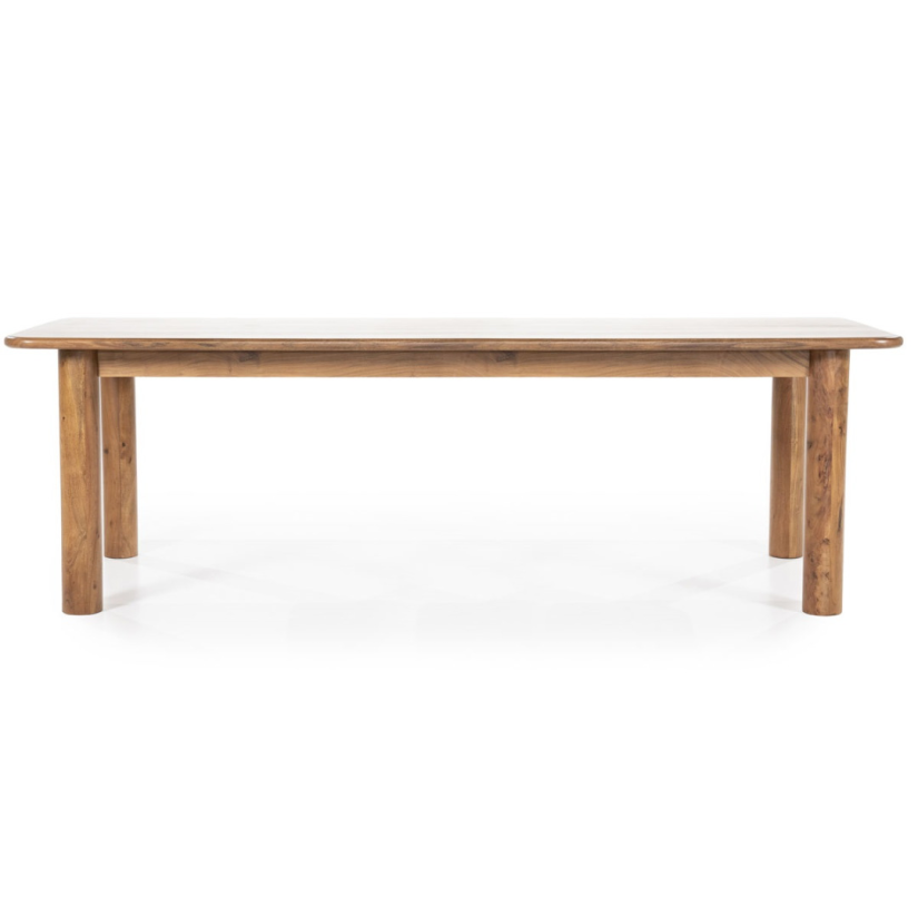 Eettafel Julian - 280cm - Bruin - 95915 – A-meubel