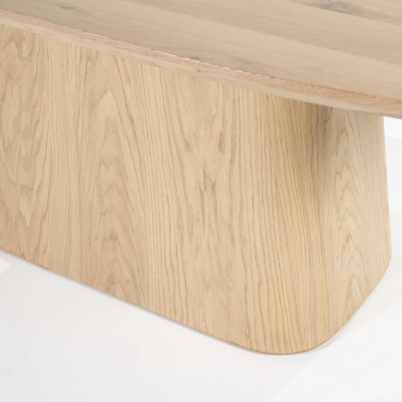 Eettafel Nola - Naturel - 200cm - 96159 – foto 4 – A-meubel