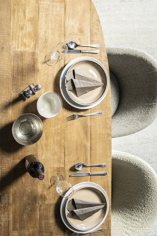 Eettafel Tabassum - 260cm - Naturel - 95599 – foto 9 – A-meubel