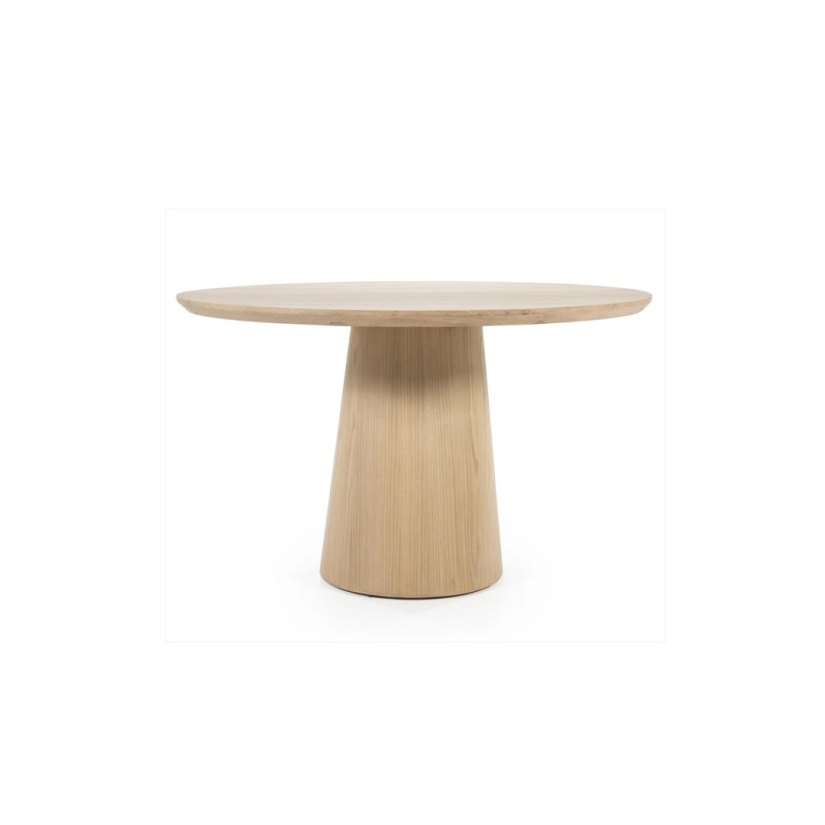 Eettafel Nola - Naturel - 130cm - 96158 – A-meubel