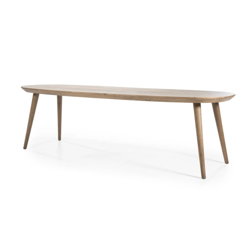 Eettafel Elijah - 260cm - Bruin - 96215 – foto 2 – A-meubel