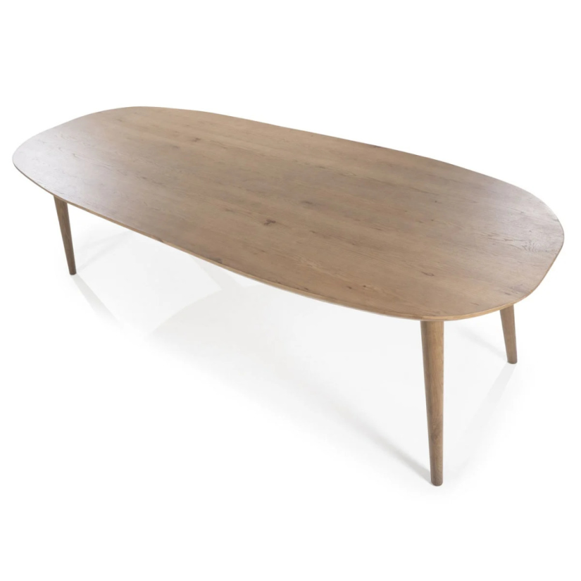Eettafel Elijah - 260cm - Bruin - 96215 – foto 3 – A-meubel