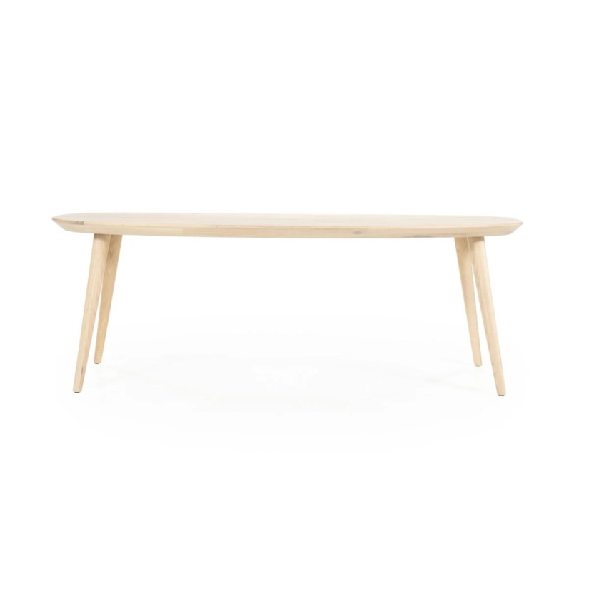 Eettafel Elijah - 260cm - Naturel - 96214 – A-meubel