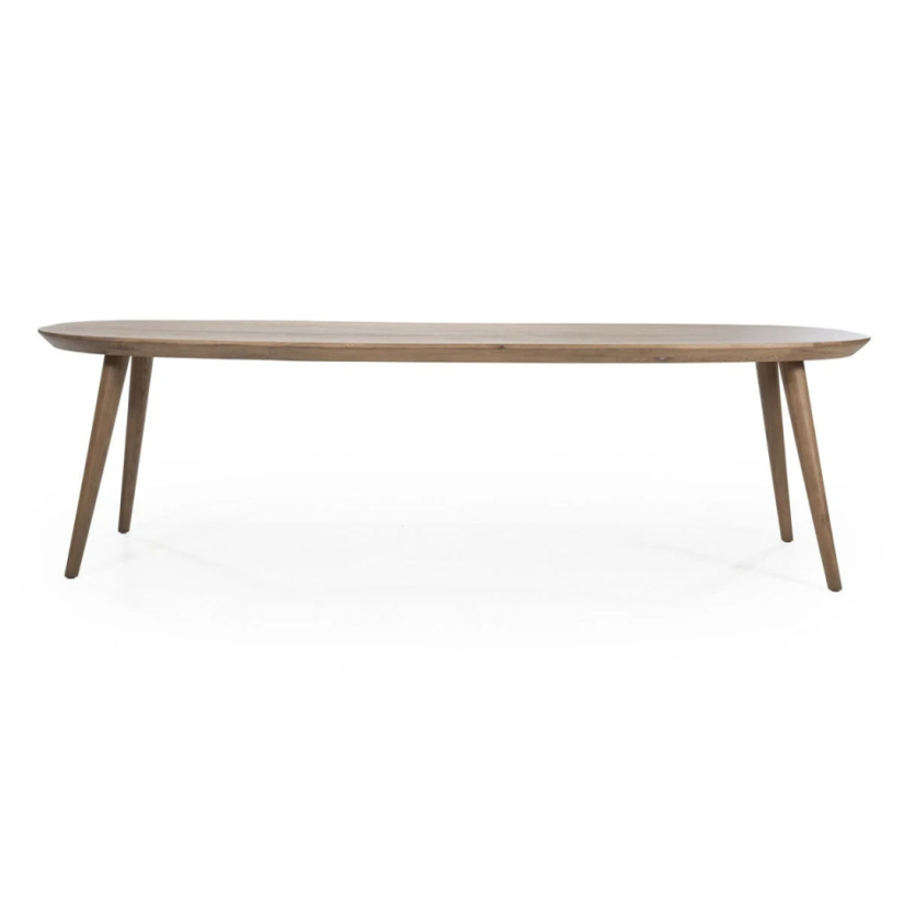Eettafel Elijah - 300cm - Bruin - 96217 – A-meubel