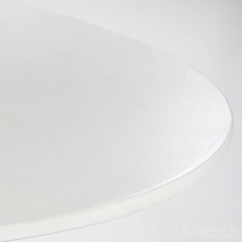 Eettafels Elin - 130x130x76cm - Wit - 95982 – foto 3 – A-meubel