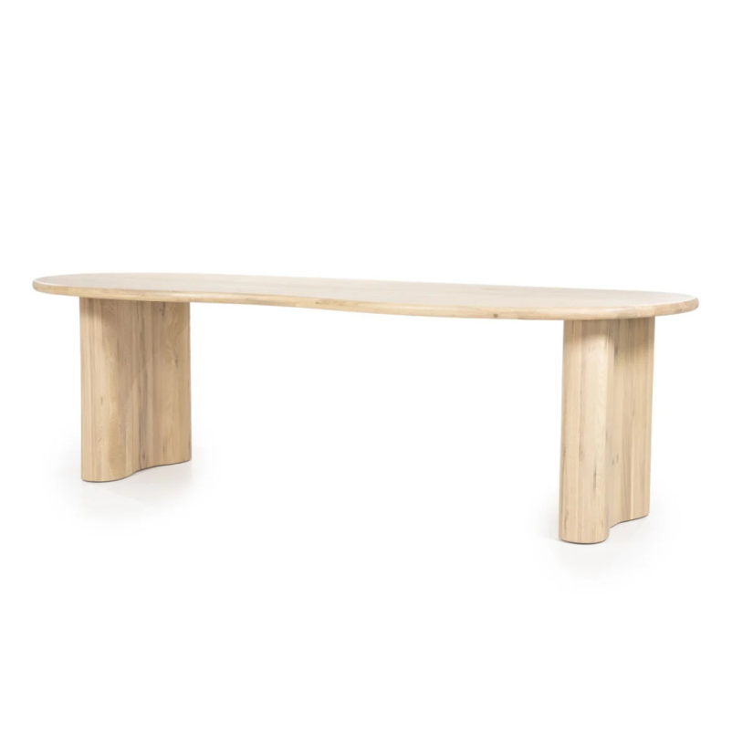 Eettafels Josh - 250cm - Naturel - 96202 – foto 2 – A-meubel