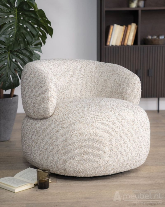 Fauteuil Maeve - Beige Maywood - 96107 82cm – foto 4 – A-meubel