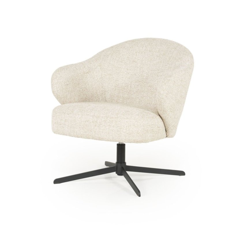 Fauteuil Connor - Beige Donna - 96348 – beige fauteuil – A-meubel