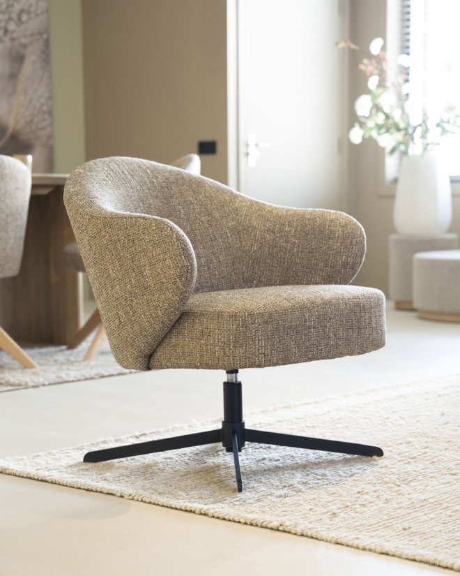 Fauteuil Connor - Beige Donna - 96348 75cm – foto 2 – A-meubel