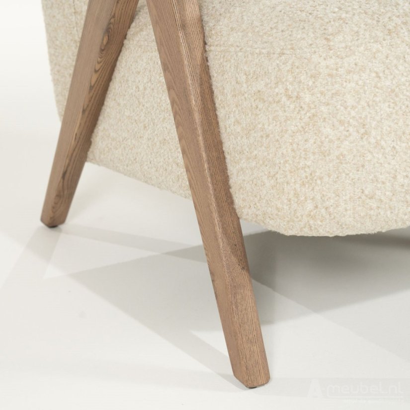 Fauteuil Francis - Beige Flou - 96316 68cm – foto 10 – A-meubel