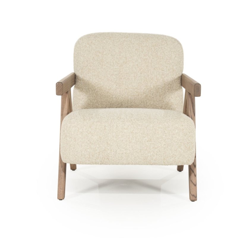 Fauteuil Francis - Beige Flou - 96316 68cm – foto 5 – A-meubel
