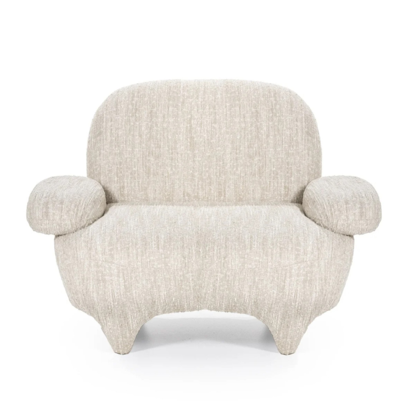 Fauteuil Jayden - Beige Barkley - 96156 106cm – foto 2 – A-meubel